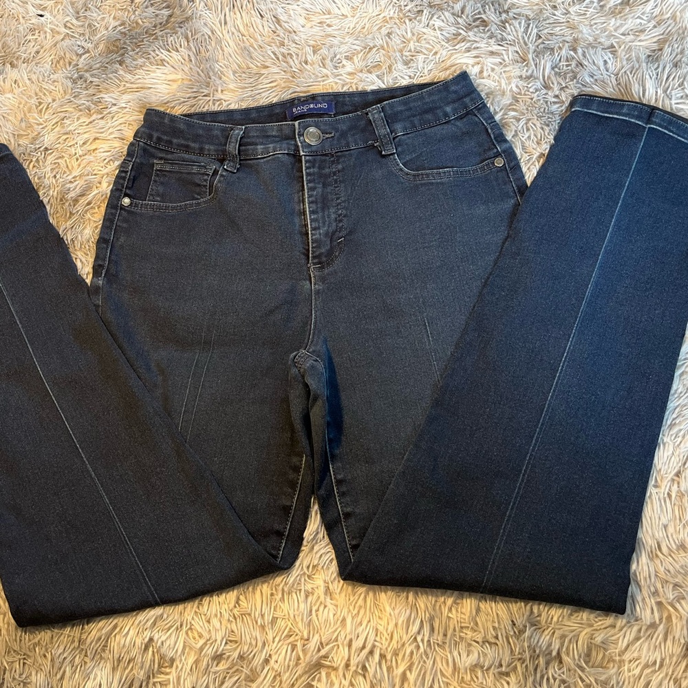 Bandolino Women's Dark Wash Straight Leg Jeans
